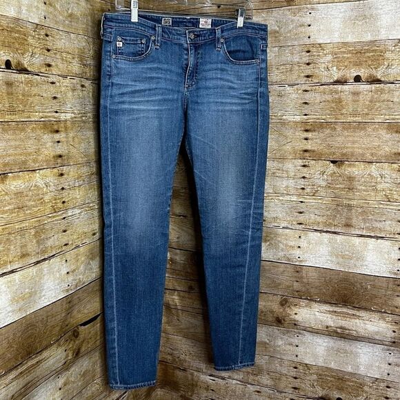 ADRIANO GOLDSCHMIED CASUAL DESIGNER ABSOLUTE LEGGING EXTREME SKINNY SIZE 32R - Picture 1 of 7